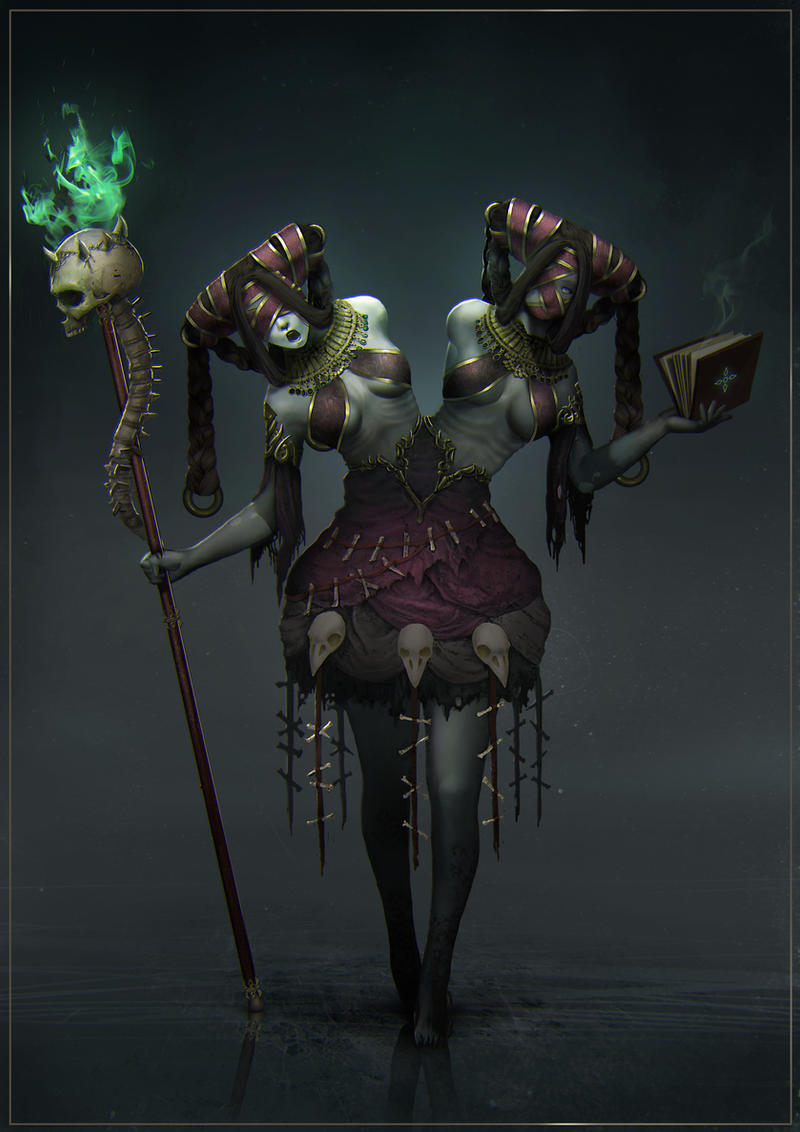 Undead  Twin Mage