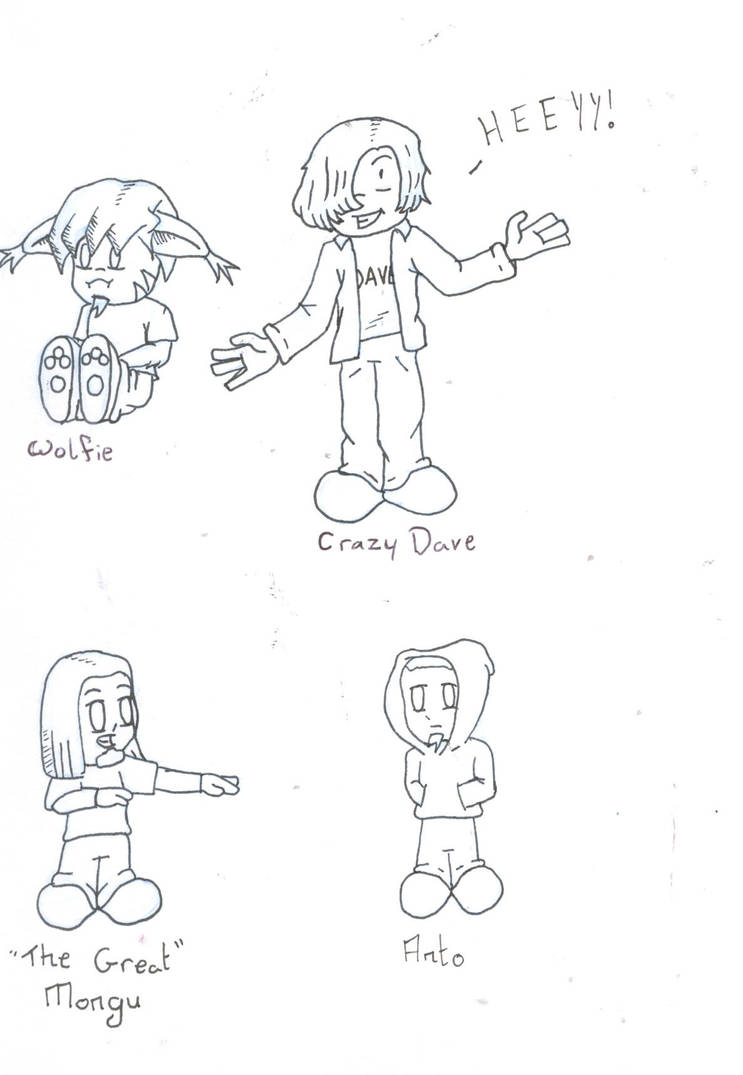 wolfie and friends by Minireaper on DeviantArt