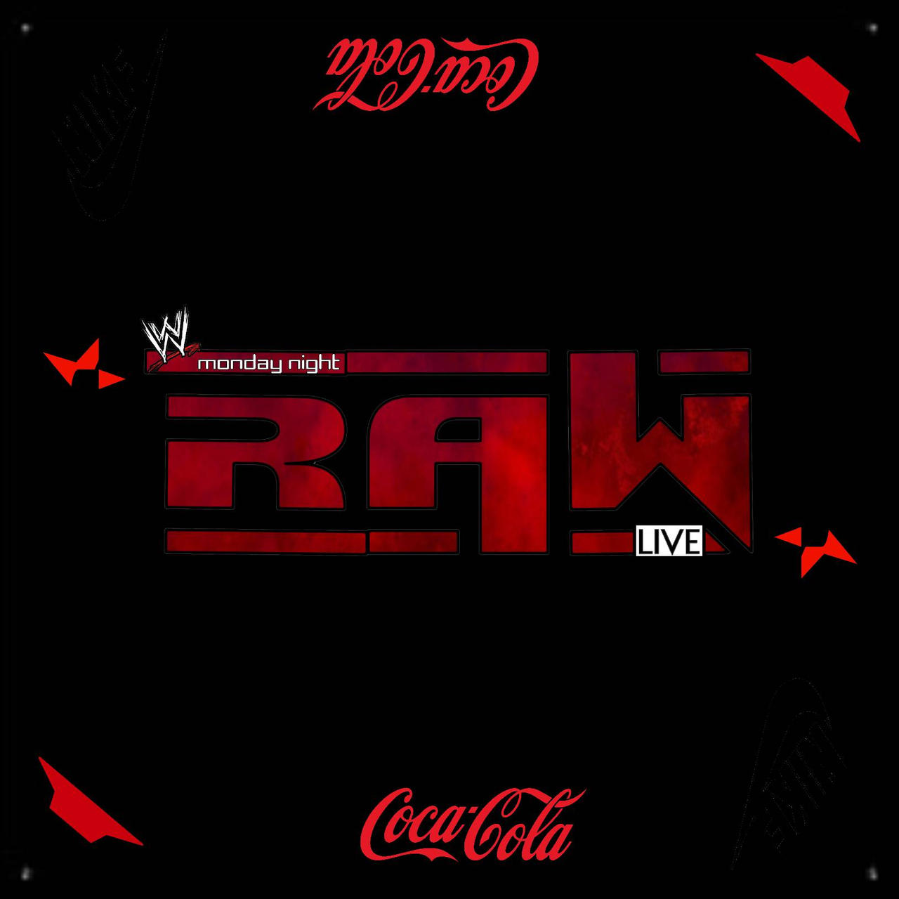 WWE RAW OLD SCHOOL CUSTOM RING MAT by dbharrisonl8 on DeviantArt