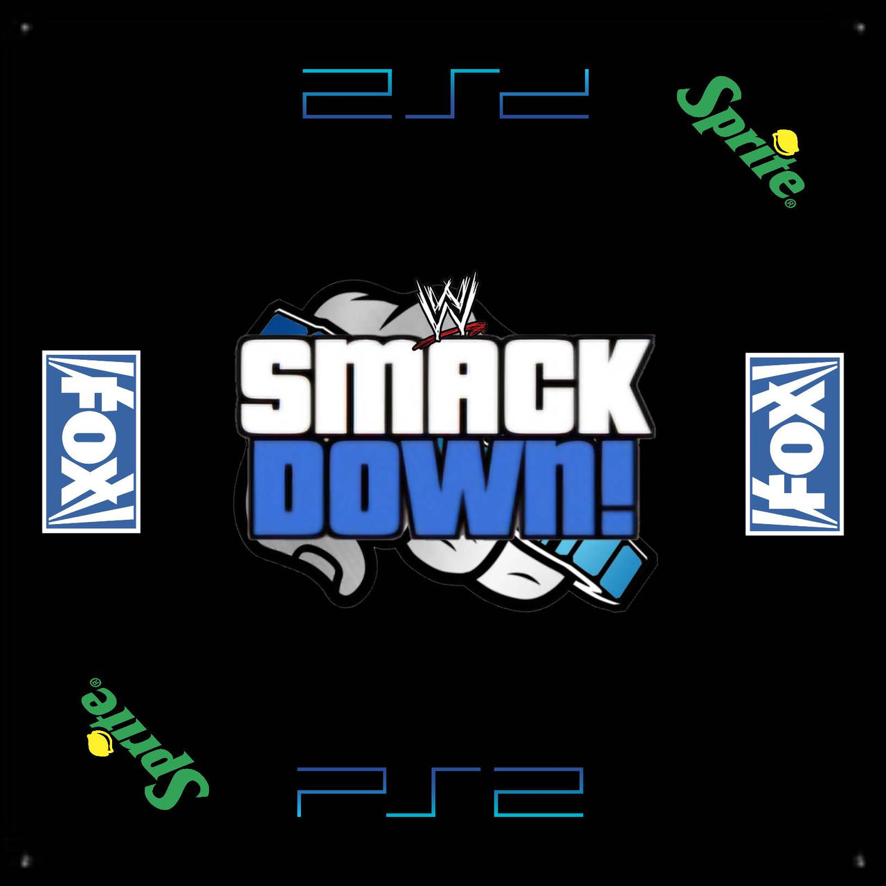 WWE SMACKDOWN! OLD SCHOOL CUSTOM RING MAT by dbharrisonl8 on DeviantArt