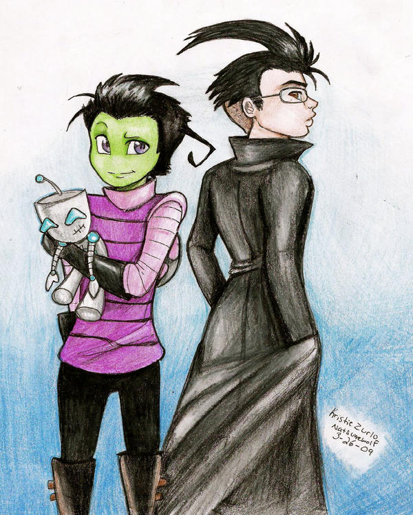 ZIM and DIB by NatsumeWolf on DeviantArt
