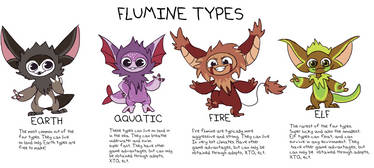 Flumine Types (SEMI-OPEN SPECIES)