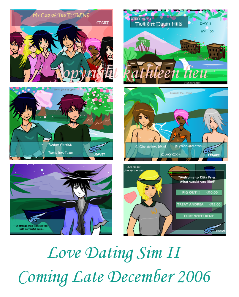Love Dating Sim II Screenshots by nummyz on DeviantArt