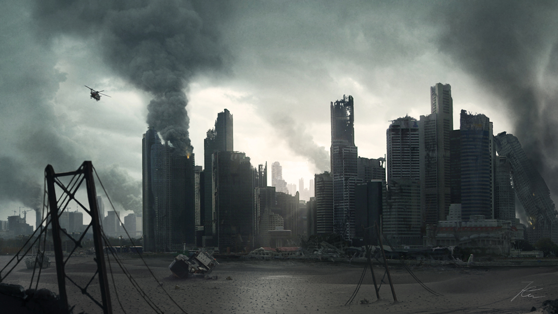 Apocalyptic City Scape