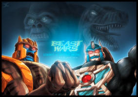 TF Beast Wars Con Print