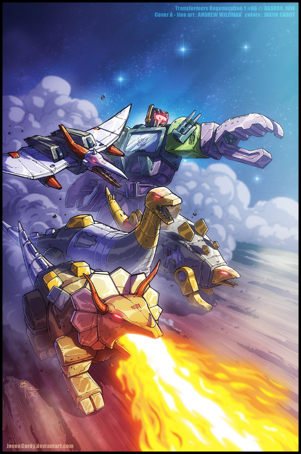 Transformers ReGeneration One #86 cover