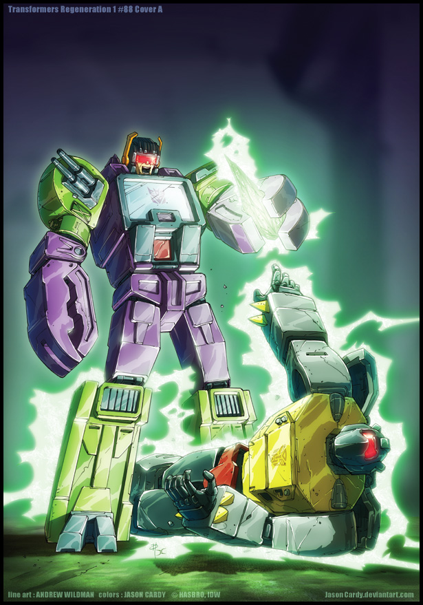 Transformers ReGeneration One #88 cover