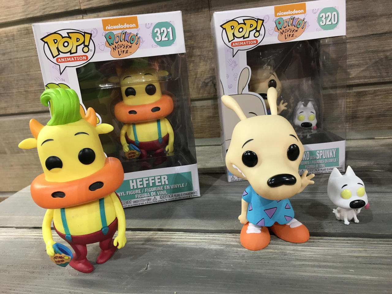 Heffer Roc Rocko, Spunky and Heffer Funko Pops by RockoModernLifeFan11 on DeviantArt