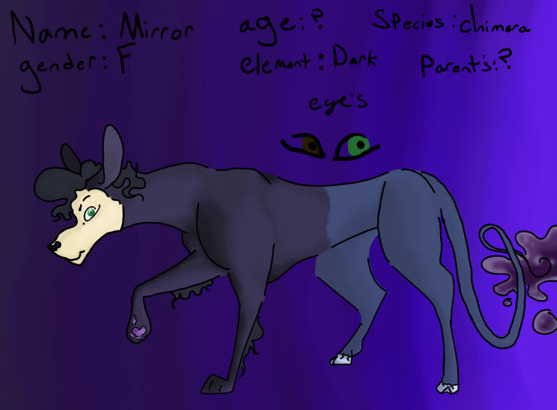 Mirror Oc Mirror Oc Sheet by HeyoCoyoteHere on DeviantArt