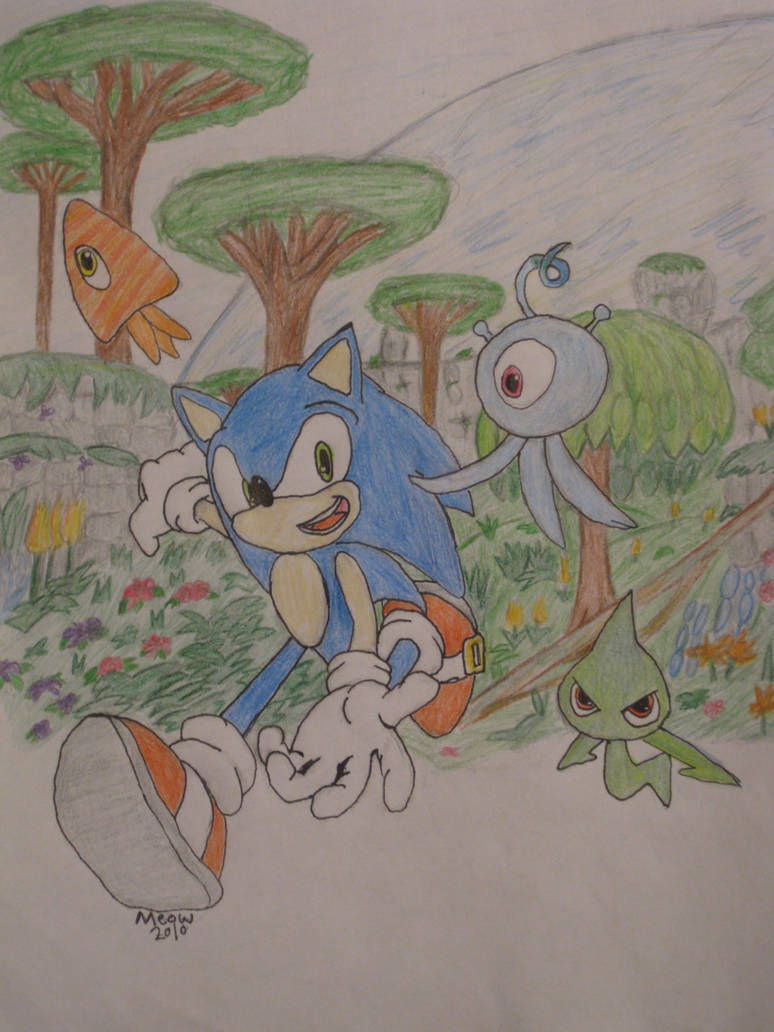Sonic Colors colored by SonicStaryFan on DeviantArt