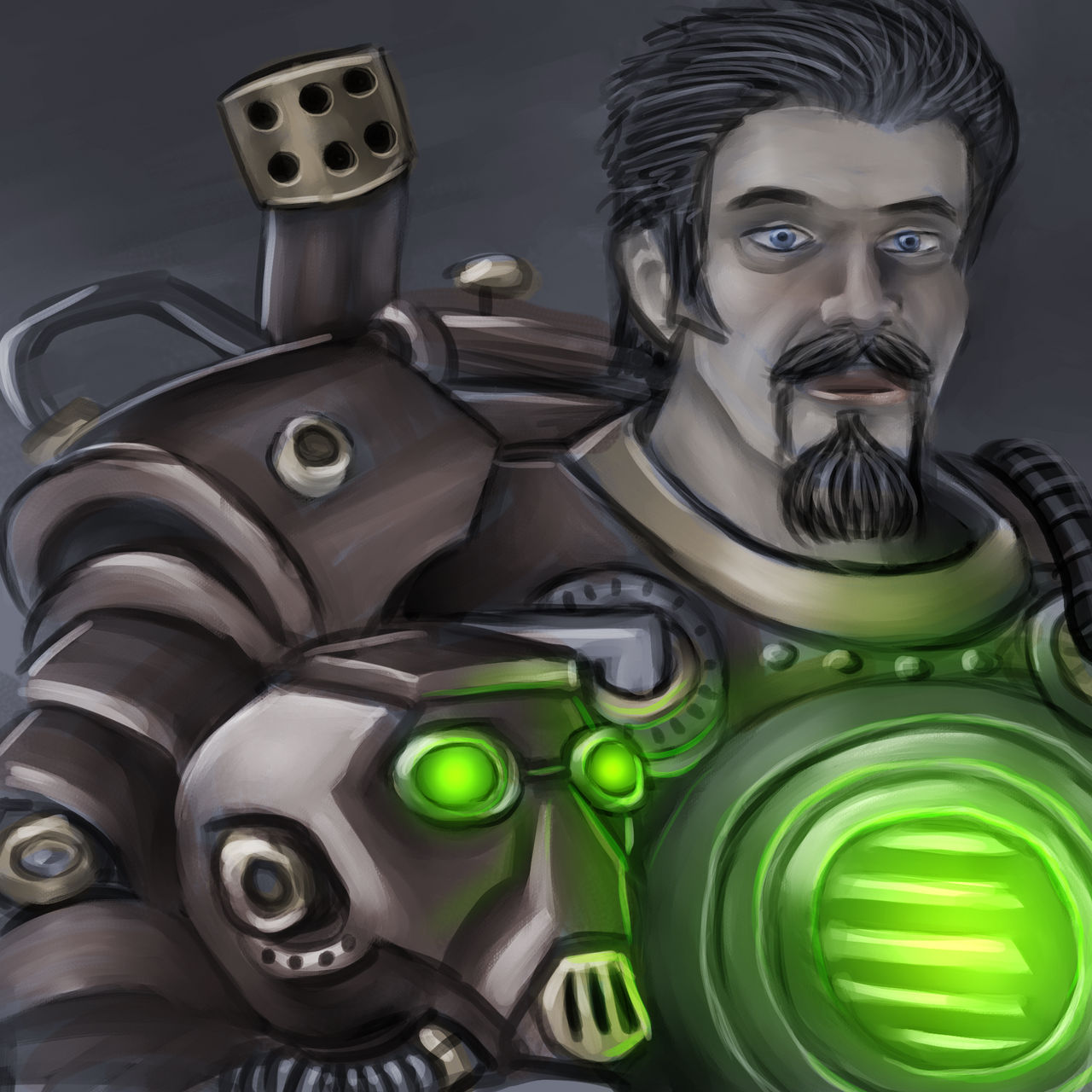 Deadlands Weird Scientist by WillTomorrow on DeviantArt