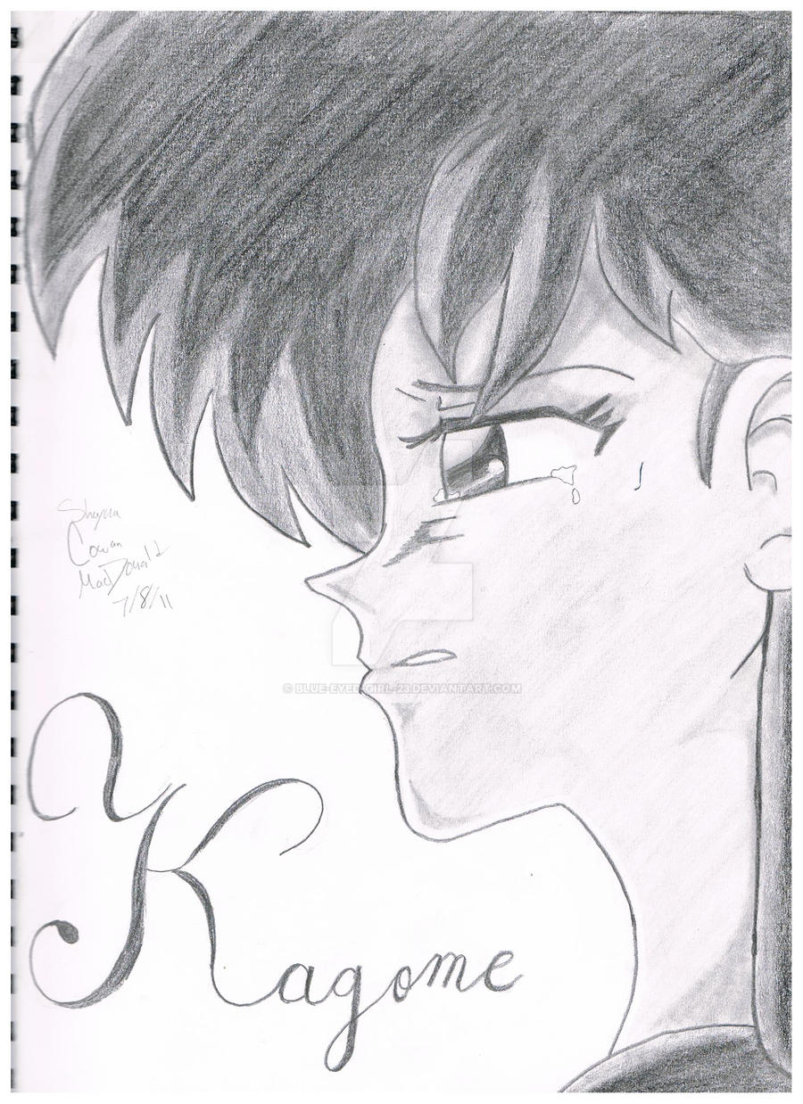 Kagame Crying Kagome crying by Blue-eyed-girl-23 on DeviantArt