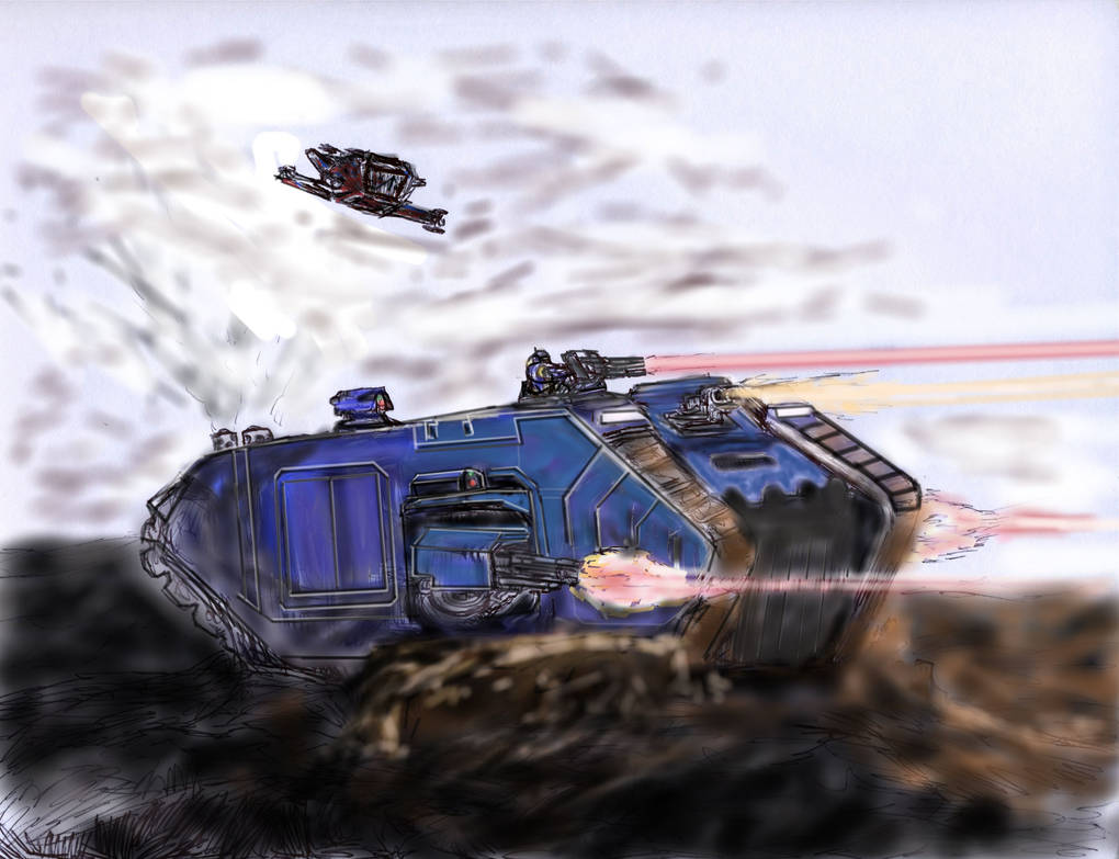 Land Raider by ProphetofallWorlds on DeviantArt