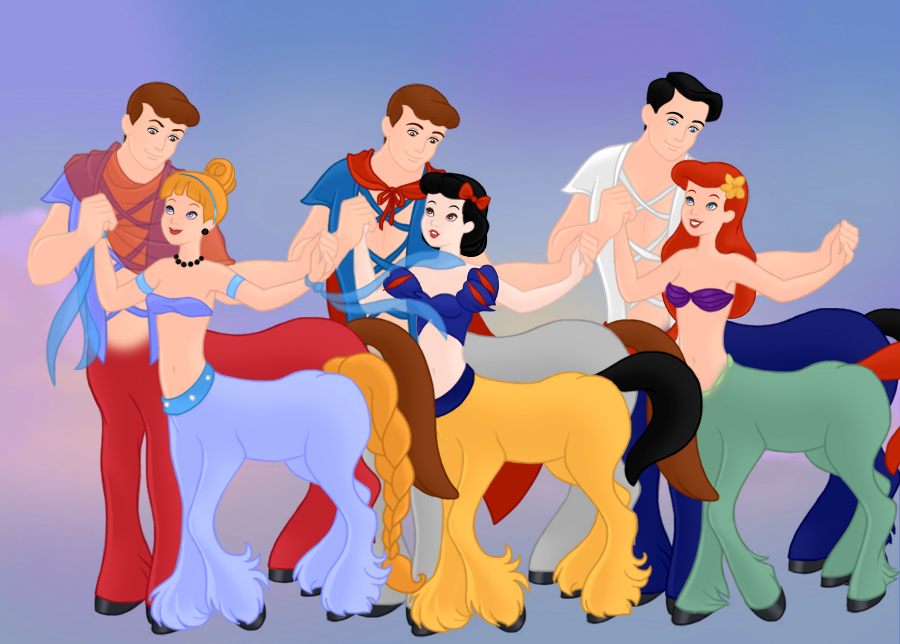 Princess Centar Disney Princess Centaur by Papermache1001 on DeviantArt