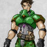 Doomguy Cartoon Coloured