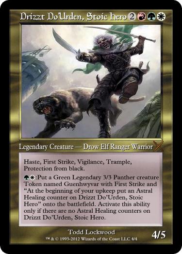 mtg drizzt card Drizzt Do'Urden MTG - Adventures in the Forgotten Realms #220 (English)