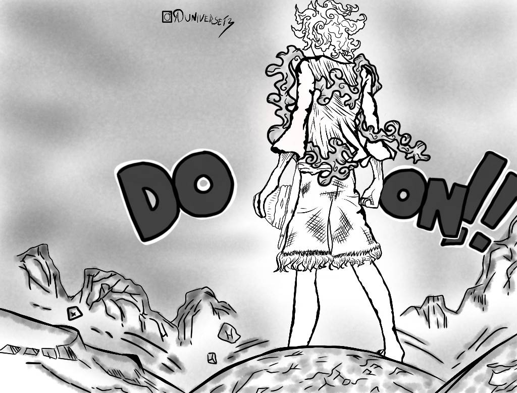 Full HD)Luffy Sun God Nika (Gear 5) - Manga Panel by MaJuuuuuu on DeviantArt