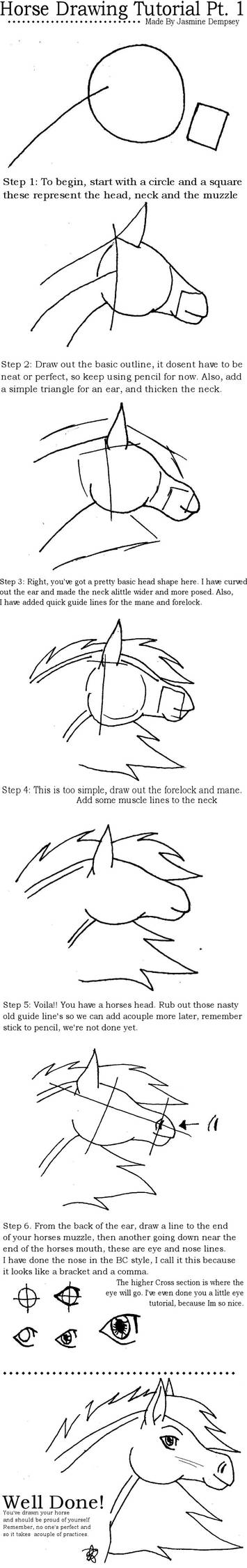 Horse Drawing Tutorial Pt.1