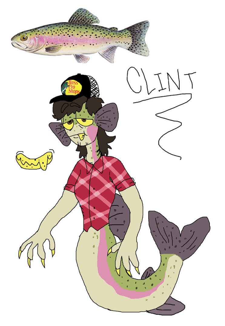CLINT THE FISHMAN! by tiddycity on DeviantArt