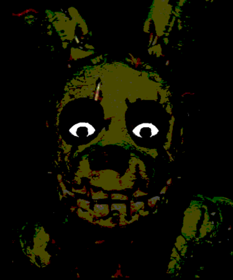 Spring Trap Scary Loading Screen Spooky Springtrap by tiddycity on DeviantArt