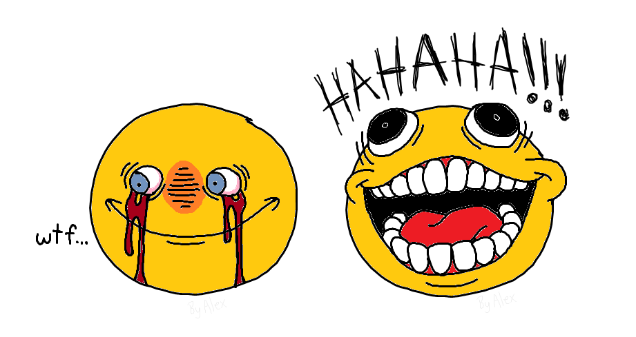cursed emoji doodles by tiddycity on DeviantArt
