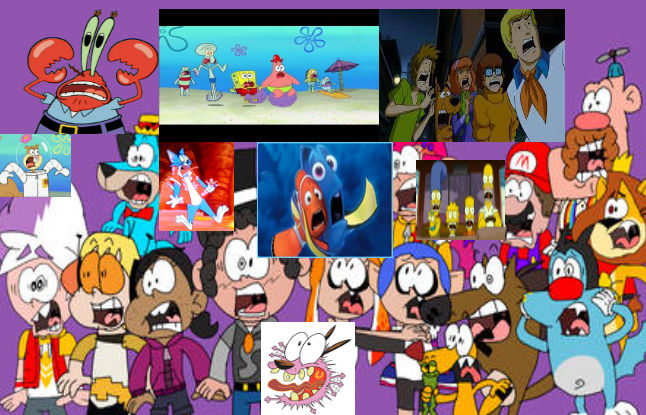 Cartoon Screaming Crossover by rwby2831 on DeviantArt