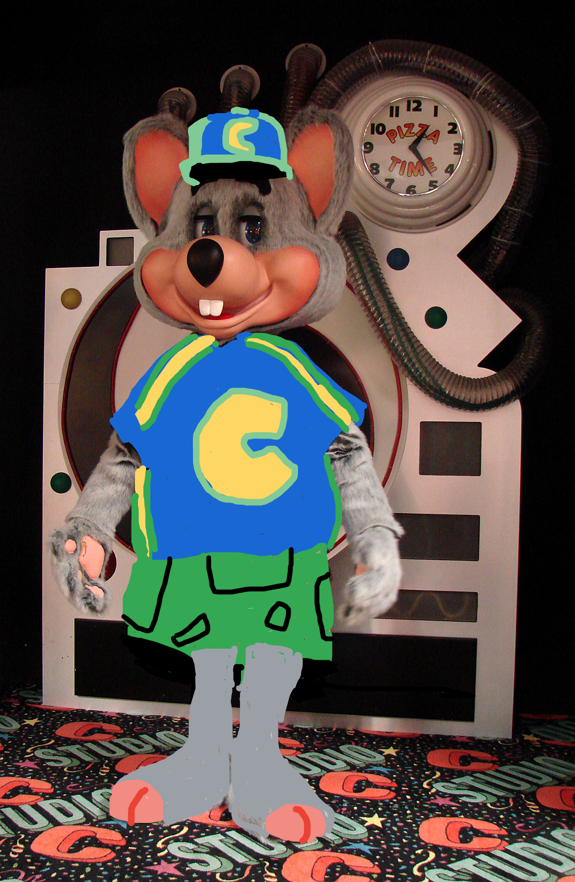 Chuckecheese Studio c animatronic by rwby2831 on DeviantArt