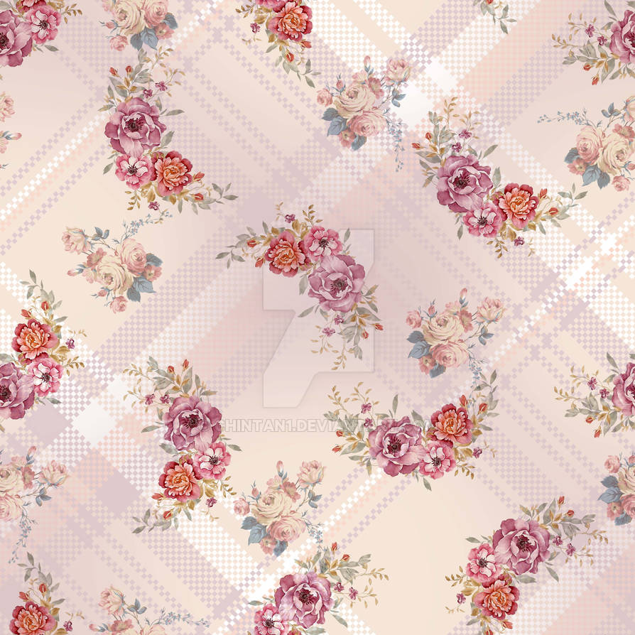 Watercolor Abstract Digital Flower Pattern by chintan1 on DeviantArt