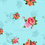 Beautiful Flowers Pattern On Floral Background. Se