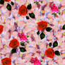 Flowers Fashion Fabric Pattern Texture Textile.