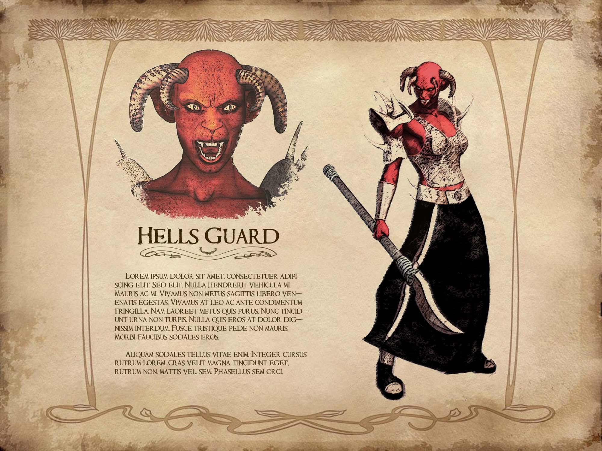 Hell's Guard - Concept Art