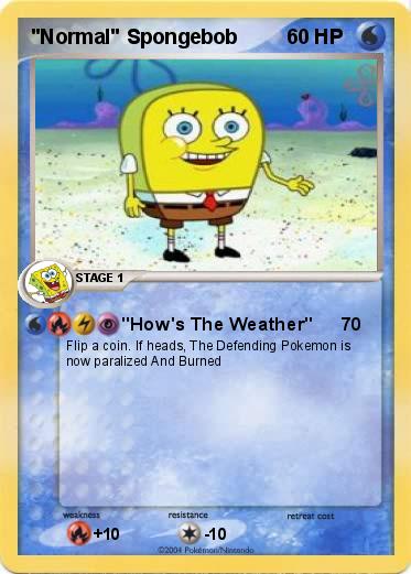 'Normal' Spongebob by 120dog on DeviantArt