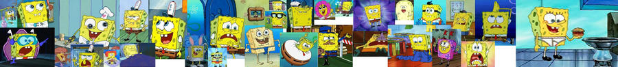 SpongeBob Through The Years