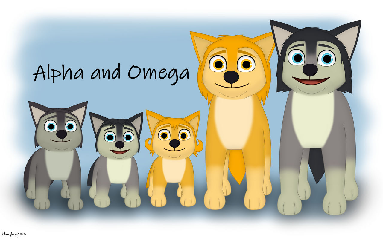 Alpha and Omega by Humphrey2520 on DeviantArt