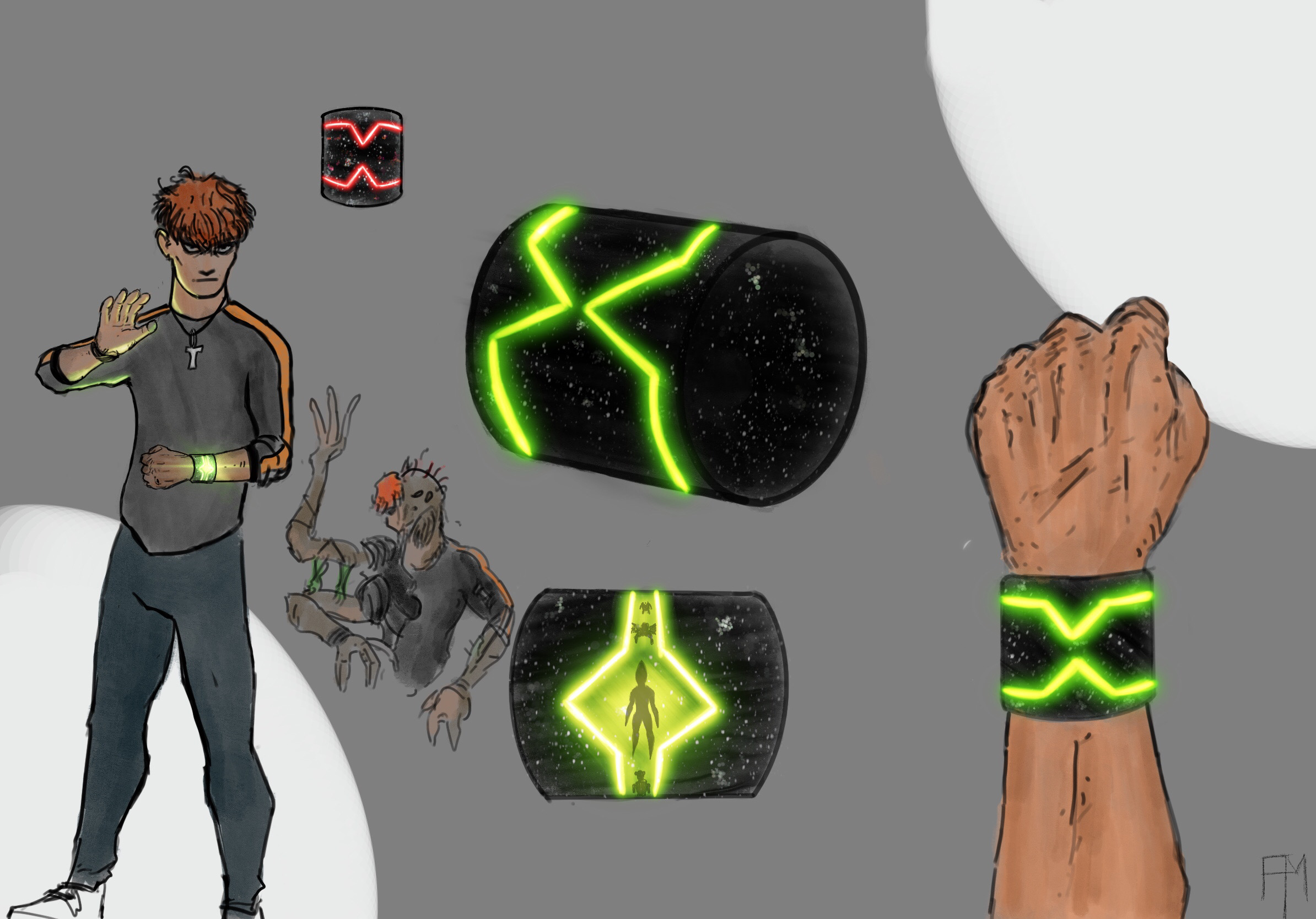 ArtStation - Ben 10 Character Designs (Fanart/OC): Omnitrix Aliens