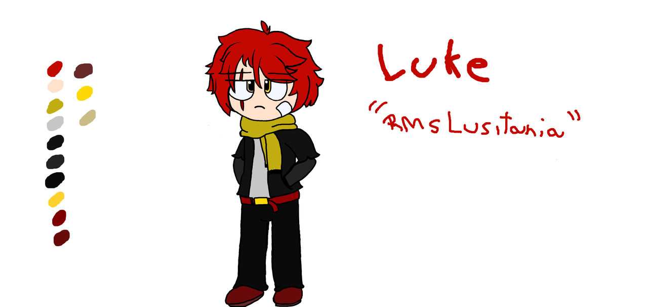 Humanized Rms Freedom RMS Lusitania humanized by pika14564o on DeviantArt