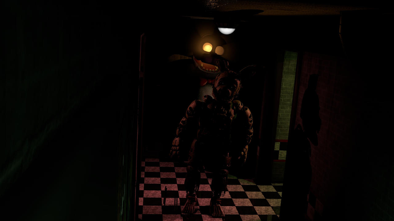 Spring Trap Map Springtrap 1080p fnaf 3 map by DIEGOPVM on DeviantArt