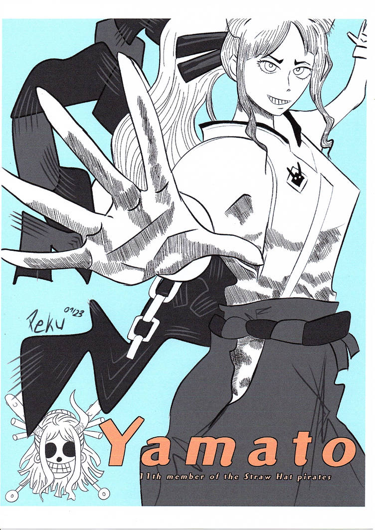 Fanart Yamato from One Piece by PeIku on DeviantArt