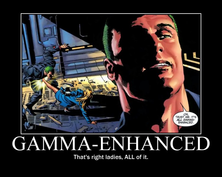 Gamma-enhanced