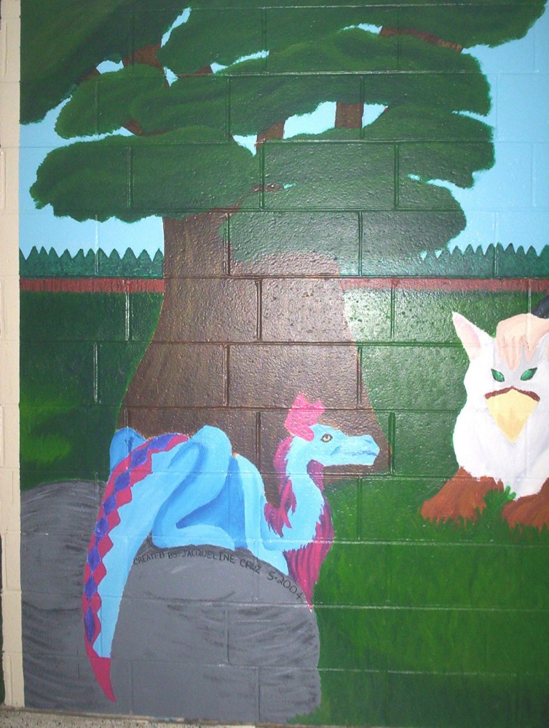 Dragon_Mural 2003