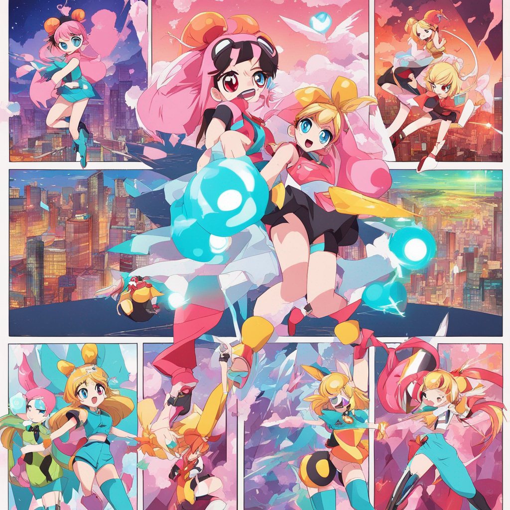 the powerpuff girls anime by landon856 on DeviantArt