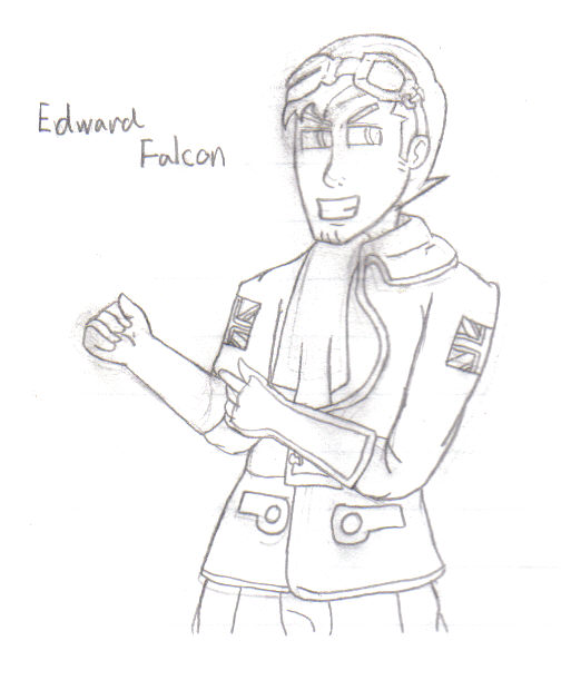 First Fanart of Edward Falcon/Fokker