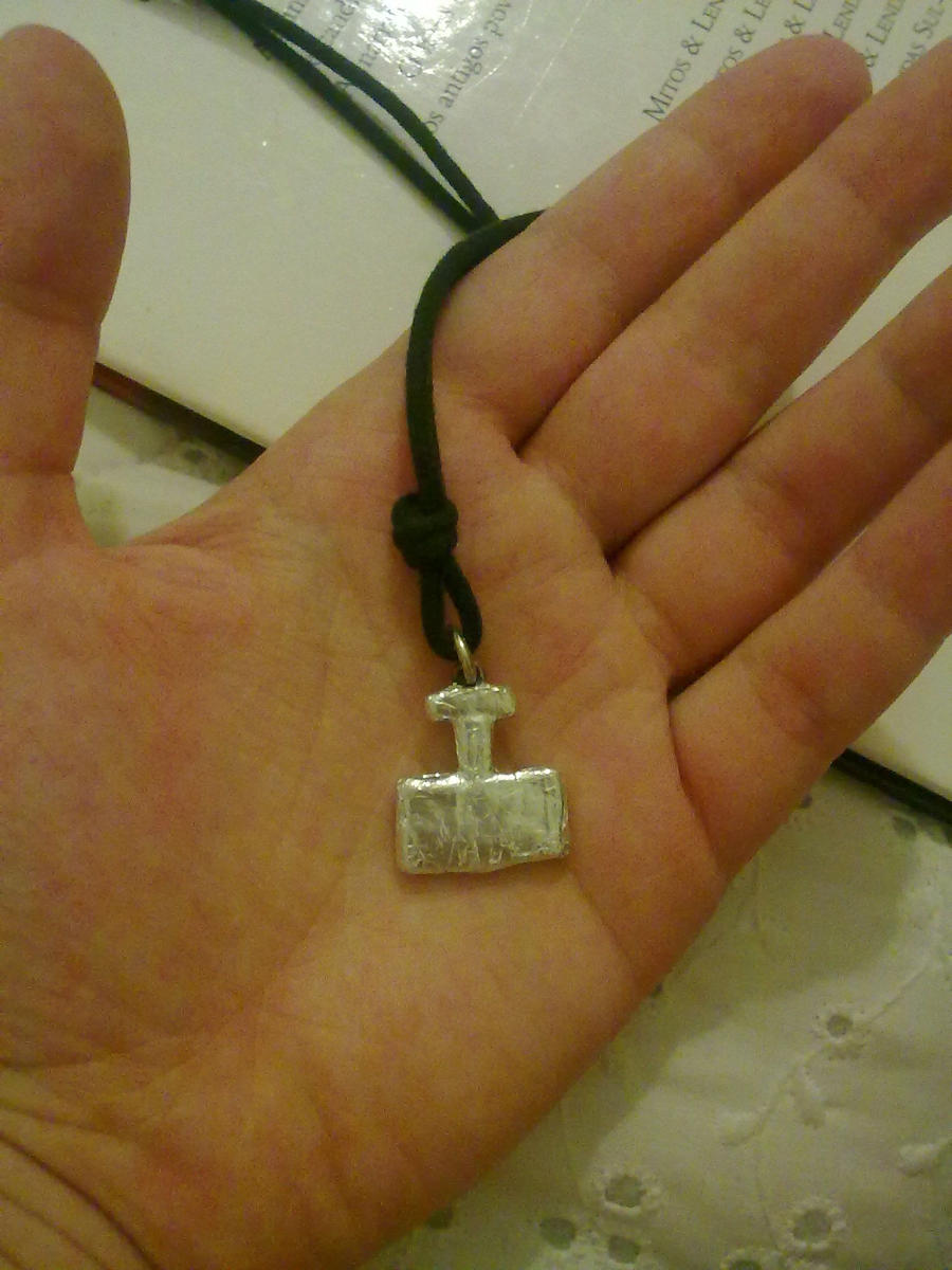 Hand made Mjolnir