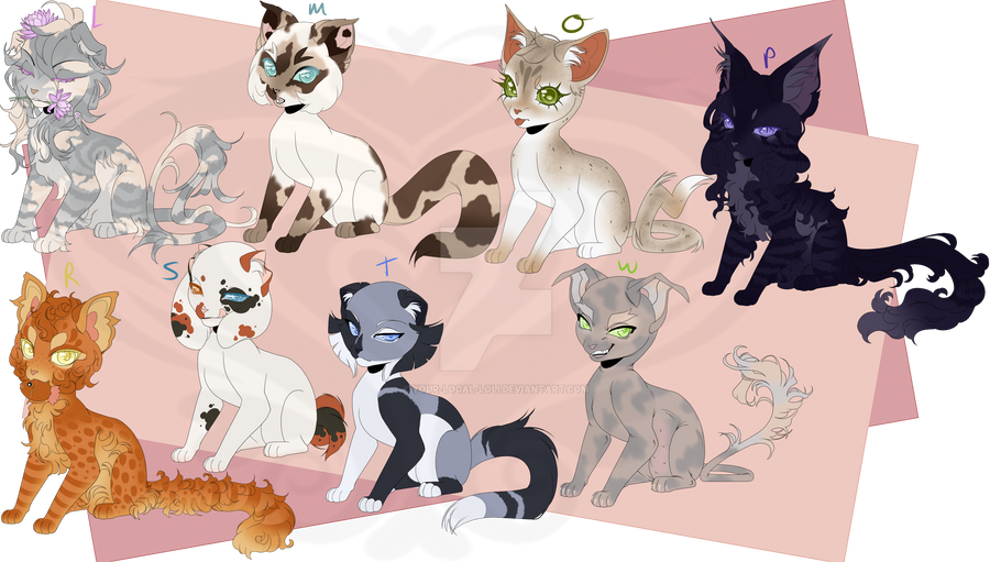Warrior Cat Adopts 2 6 8 OPEN By Your Local Loli On DeviantArt warrior-cat-adopts-2-6-8-open-by-your-local-loli-on-deviantart