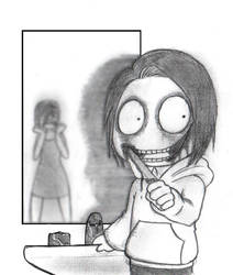 Jeff The Killer-What's wrong mommy?