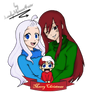 Merry Christmas by Mirajane, Erza and Lorelai