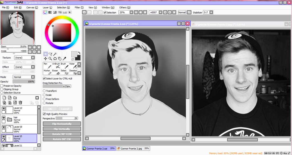 '' Connor Franta W.I.P. by Divina-H-ART
