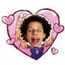 Honoka Kousaka with Eric Andre's face.