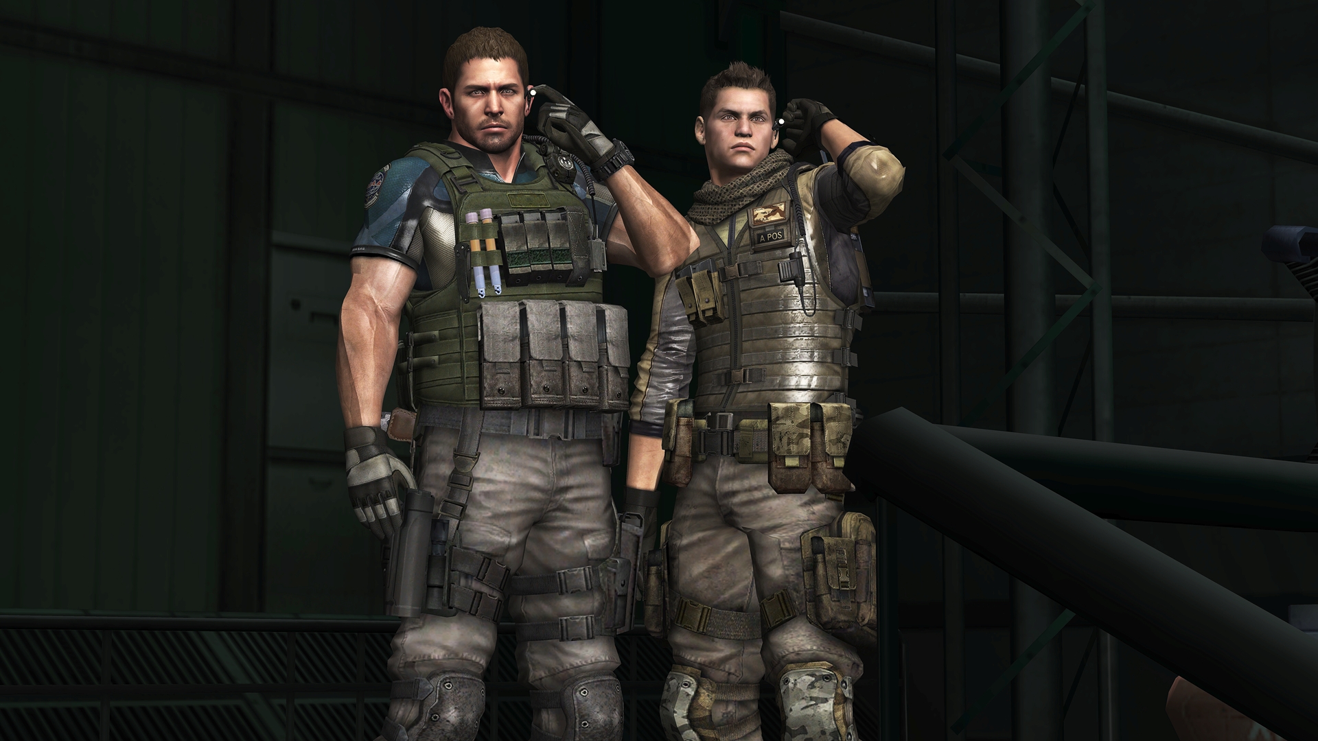 Chris Redfield And Piers Nivans Resident Evil 6 By Jhonyhebert On Deviantart