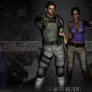 Chris Redfield and Sheva Alomar